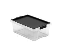 Boîte de Rangement - TATAY - 7L - Transparent - Couvercle Hermétique - Empilable