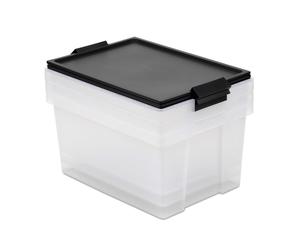 Tatay boîte de rangement multi-usage 35l 3 unités Transparent Transparent One Size