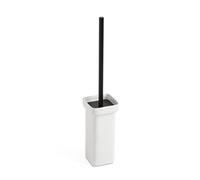 TATAY Brosse Toilettes WC, 8,5 x 8,5 x 41 cm, Collection Nero, Noir & Blanc | TATAY Brosse Toilettes WC | Céramique et Aluminium | Balayette WC Compacte | Dimensions 8,5 x 8,5 x 41 cm | 8,5 x 8,5 x 41 cm