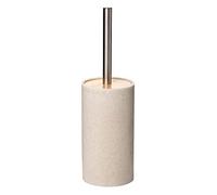 TATAY Brosse Toilettes WC | Résine Polyvalente et Solide | Design Élégant et Décoratif | BALAYETTE WC Fonctionnelle | 9,8 x 9,8 x 32,2 cm - Collection Bora - Beige