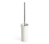 TATAY Brosse Toilettes WC | Résine Solide | Balayette WC Design Élégant et Fin | Fonctionnelle | 8 x 8 x 40,5 cm - Collection Slim - Blanc