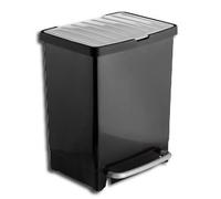 Tatay Cubo Kit de recyclage 2 seaux 17L + 8L noir
