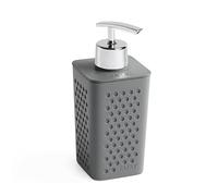 TATAY Distributeur de Savon Bohol, en polypropylène, sans BPA, Plastique 100% recy ris Anthracite. Dimensions : 7 x 6,5 x 16 cm