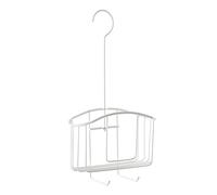 TATAY Étagère Douche Suspendue 100% Inoxydable, Montage sans Perçage | TATAY Étagère Douche Suspendue | 100% Inoxydable | Montage sans Perçage | Drainage Rapide | 22,5 x 8,5 x 40 cm, Blanc