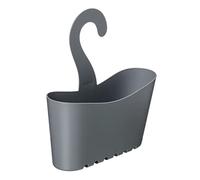 TATAY Etagere Douche Suspendue Multifonction | Anti-humidité | Polypropylène | Panier de Douche Suspendu Empilable | Drainage Rapide et Nettoyage Facile | 25 x 9 x 28 cm - Gris