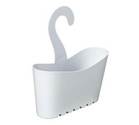 TATAY Etagere Douche Suspendue Multifonction | Anti-humidité | Polypropylène | Panier de Douche Suspendu Empilable | Drainage Rapide et Nettoyage Facile | 25 x 9 x 28 cm - Blanc