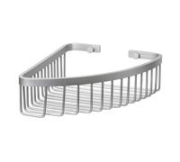 TATAY Etagere Salle de Bain d’Angle Aluminium | Avec Vis Incluses | Compatible Système Sans Perçage | Anti-humidité, anticorrosion | Design Moderne | Évacuation rapide | 22 x 6,5 x 18 cm - Modèle Ice