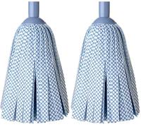 TATAY Franges de Balai Absorbantes Synthétique Bleu (Lot de 2)