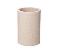 TATAY Gobelet de Bain Bora, Polyrésine, sans BPA, Couleur Beige. Mesure 7,2 x 7,2 x 10,7 cm