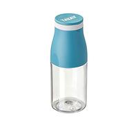 TATAY Gourde 400 ml Urban Drink | Couvercle Gobelet avec Bande Élastique | Étanche et durable | Tritan sans BPA | Compatible LV, MO, Frigo, Congélateur | 6,7×6,7×17,3 cm, Bleu