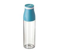 TATAY Gourde 650 ml Urban Drink | Couvercle Gobelet avec Bande Élastique | Étanche et durable | Tritan sans BPA | Compatible LV, MO, Frigo, Congélateur | 6,7×6,7×25 cm, Bleu