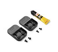 Tatay kit de fixation Glue & Fix, système de fixation sans perçage, composé de 2 supports plastiques et d’un tube de colle haute résistance