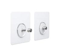 TATAY Kit de Fixation Murale 4530000, Modèle Inoxydable Compact | Kit de Fixation Murale | Acier 100 % Inoxydable | Installation Stable | Utilisation en Salle de Bain | Format Compact