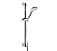 TATAY Kit Pommeau de Douche Marina avec Barre et Flexible 1,5 M | Kit de Douche Marina | Pommeau ABS Diamètre 10 cm | Un Jet d’Eau | Économie d’Eau et Anticalcaire | Nettoyage Facile, Chromé