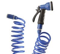 TATAY Kit Tuyau Spirale 15 m Accessoires en Plastique, Usage Quotidien | TATAY Kit Tuyau Spirale 15 m | Fabrication en Plastique | Usage Jardin/arrosage | Usage Quotidien | Conception Fonctionnelle
