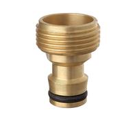 TATAY Nez de Robinet Mâle 3/4" Metal Line, Structure Inoxydable | TATAY Nez de Robinet Mâle 3/4" | Connecteur au Raccord Universel | Installation Facile | Matériau Laiton | Usage Quotidien
