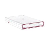 TATAY Organisateur Frigo Fresh Box Small, Capacité 0,6 L, 27 x 16 x 3 cm | TATAY Organisateur Frigo Fresh Box Small | Capacité 0,6 L | 27 x 16 x 3 cm | Capacité de 0,6 L | Usage Quotidien, Transparent