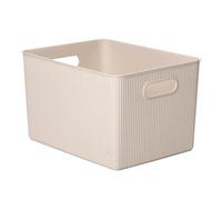 TATAY Paniers et Boîtes de Rangement Plastique 22 L Baobab | Boîte Organisatrice | Poignées Intégrées | Design Compact et Polyvalent | Plastique 100 % Recyclé Sans BPA | 29,4 x 38,5 x 23 cm, Ecohome