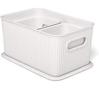 TATAY Paniers de Rangement Baobab, Recyclé sans BPA, 18,7 x 27,8 x 13,3 cm