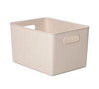TATAY Paniers et Boîtes de Rangement Plastique 22 L Baobab | Boîte Organisatrice | Poignées Intégrées | Design Compact et Polyvalent | Plastique 100 % Recyclé Sans BPA | 29,4 x 38,5 x 23 cm, Ecohome