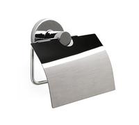 Tatay Porte-Rouleau de Papier Toilette avec Couvercle pour Papier Toilette Martins. Dimensions : 12,5 x 4,5 x 12 cm.