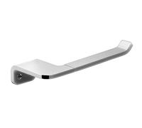 Tatay Porte-Rouleau Papier Toilette sans Couvercle Flat, 7 x 3 x 16,5 cm | TATAY Porte-Rouleau sans Couvercle | Aluminium Anodisé Mat | Vis et Système Glue & Fix | sans Perçage | 7 x 3 x 16,5 cm