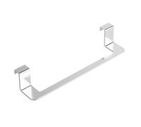 TATAY Porte Serviette Salle de Bain | Installation sans Outils | Aluminium 100% Inoxydable | Design Moderne | avec Patins de Protection pour Le Meuble | 40 x 7 x 9,2 cm - Modèle Flat - Chromé