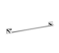 TATAY Porte-Serviettes Grand de la Collection Kalo, en Zamak chromé avec système de Fixation adhésif 3M, Pratique et sans perçage. Mesures : 6 x 6,5 x 46. Golden Rose