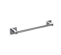 Tatay Porte-Serviettes Moyen de la Collection Kalo, en Zamak chromé avec système de Fixation adhésif 3M, Pratique et sans perçage. Mesures : 6 x 6,5 x 45