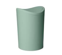 TATAY Poubelle Salle Bain 6 L avec Couvercle Bascule, 19 x 19 x 28 cm | TATAY Poubelle Salle Bain 6 L | Capacité 6 L | Dimensions 19 x 19 x 28 cm | 19 x 19 x 28 cm | Modèle Standard, Vert