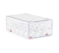 TATAY Rangement Oeuf Frigo Fresh Box Eggs, Capacité 15 Œufs, 27 x 16 x 9 cm | TATAY Rangement Oeuf Frigo Fresh Box | Capacité 15 Œufs | Plastique sans BPA | 27 x 16 x 9 cm | Usage Quotidien, Transparent