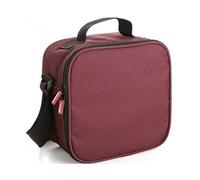 TATAY Sac Isotherme Repas - Urban Food Casual 3L | 4 Boîtes : 2x0,5L + 2x0,2L | Triple Isolation | Corps Semi-Rigide | Poche Intérieure | 22,5x10x22 cm, Bordeaux