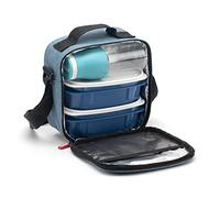 TATAY Sac Isotherme Repas - Urban Food&Drink Casual 3L | 2 Boîtes 0,5L + 1 Bouteille 0,4L | Triple Isolation, Semi-Rigide | Poche Interne | 22,5x10x22 cm, Bleu Denim