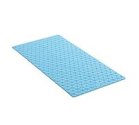 TATAY Tapis de Douche Antidérapant, Caoutchouc SBS - TP avec 94 ventouses, Rectangulaire, Design Diamant, Bleu. Mesure 72 x 36 cm