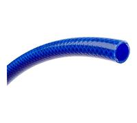 TATAY Tuyau d'arrosage Blue Line 10 mèters Ø5/8" 15mm, de 3 couches, Made in Espagne,Résistance 28 bar y -20°/60°, Tressé, sans cadmium ni plomb, sans BPA, anti-UV, Couleur Bleu