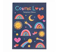 Tatouage enfant Rex London temporaires Cosmic Love (x2) Multicolore 11x16x0,1 cm
