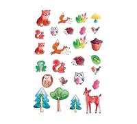 Tatouages animaux de la forêt