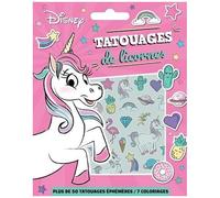 Tatouages De Licornes - Plus De 50 Tatouages Éphémères, 7 Coloriages