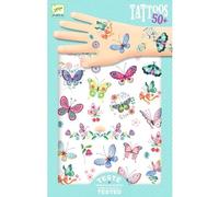 Djeco Tatouages temporaires enfant Papillons de rêve