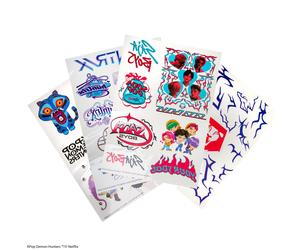 Tatouages Enfant Temporaires Kpop Demon Hunters Multicolore TU