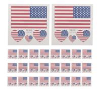 Tatouages Temporaires Drapeau Américain en Papier, 60 Pièces | Application Facile, Usage Fête Patriotique, Matchs de Soccer, Hommes et Femmes, 4th Of July