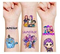 Tatouages Temporaires Kpop, Hunters 20 PIÈCES ALÉATOIRE de Tatouages Temporaires pour Enfant, Tattoos Temporaires Hunters