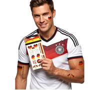 Tatouages temporaires supporter Allemagne