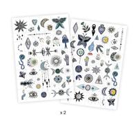 Tatouages Wicca Multicolore TU