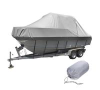 Taud de Bateaux Housse de Bateau avec Sangles Réglables Coupe-ven Couverture Multi-Taille en Tissu Oxford 210D-600D Durable Bâche de Bateau Housse de Yacht,210D-14to16FT/530 * 290cm