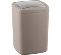 Taupe 85 l Grande boîte de rangement avec couvercle