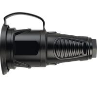 TAUR2 2411-SS - Raccord en caoutchouc Taurus 2, type E - CEE 7/5, noir