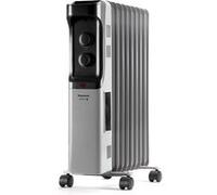 Taurus New Dakar 2000 Radiateur Bain d’Huile 2000W, 9 Éléments, Thermostat | 3 puissances, protection surchauffe, roulettes, range-câble; 20 m²