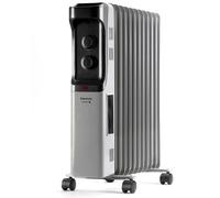 Taurus Alpatec Radiateur bain d'huile New Dakar 2500W 11 éléments, 3 niveaux, thermostat – gris/noir