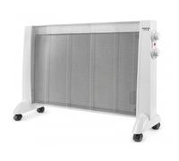 Taurus Panneau rayonnant PRMB2400 2400W – 3 températures, thermostat réglable, roues, blanc